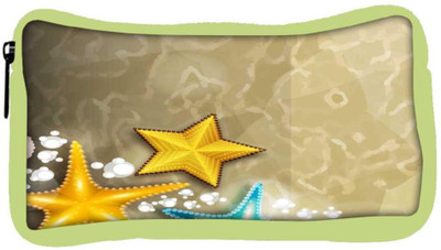 

Snoogg Eco Friendly Canvas Abstract Summer Background Student Pen Pencil Case Coin Purse Pouch Cosmetic Makeup Bag (GREEN) Pouch(Multicolor)