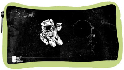 

Snoogg Eco Friendly Canvas Astronaut Designer Student Pen Pencil Case Coin Purse Pouch Cosmetic Makeup Bag (GREEN) Pouch(Multicolor)