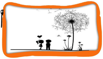 

Snoogg Eco Friendly Canvas Dandelions Child Love Student Pen Pencil Case Coin Purse Pouch Cosmetic Makeup Bag (ORANGE) Pouch(Multicolor)