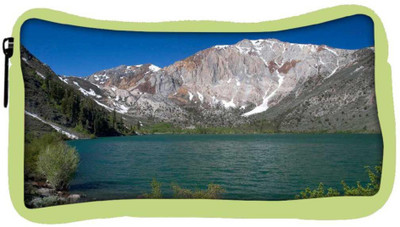 

Snoogg Eco Friendly Canvas Abstract White Mountain Designer Student Pen Pencil Case Coin Purse Pouch Cosmetic Makeup Bag (GREEN) Pouch(Multicolor)