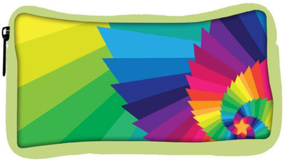 

Snoogg Eco Friendly Canvas Multicolor Star Designer Student Pen Pencil Case Coin Purse Pouch Cosmetic Makeup Bag (GREEN) Pouch(Multicolor)