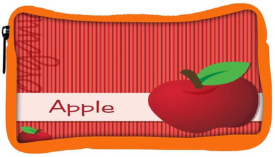 

Snoogg Eco Friendly Canvas Bright Organic Red Apple Card In Vector Format Student Pen Pencil Case Coin Purse Pouch Cosmetic Makeup Bag (ORANGE) Pouch(Multicolor)