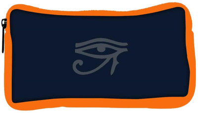 

Snoogg Eco Friendly Canvas Oudjat Dark Designer Student Pen Pencil Case Coin Purse Pouch Cosmetic Makeup Bag (ORANGE) Pouch(Multicolor)
