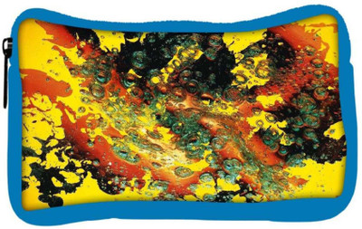 

Snoogg Eco Friendly Canvas Paint Splattered In Water Designer Student Pen Pencil Case Coin Purse Pouch Cosmetic Makeup Bag (BLUE) Pouch(Multicolor)