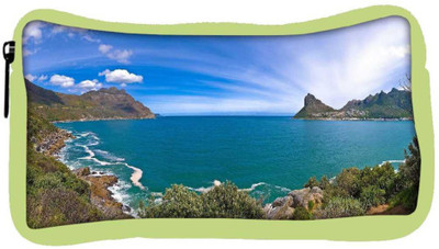 

Snoogg Eco Friendly Canvas Amazing Sea View Designer Student Pen Pencil Case Coin Purse Pouch Cosmetic Makeup Bag (GREEN) Pouch(Multicolor)