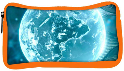 

Snoogg Eco Friendly Canvas Neon Earth Student Pen Pencil Case Coin Purse Pouch Cosmetic Makeup Bag (ORANGE) Pouch(Multicolor)