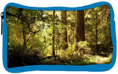 

Snoogg Eco Friendly Canvas Small Pathway In Dense Forest Designer Student Pen Pencil Case Coin Purse Pouch Cosmetic Makeup Bag (BLUE) Pouch(Multicolor)