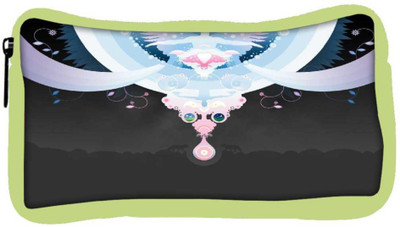 

Snoogg Eco Friendly Canvas Free Your Mind Student Pen Pencil Case Coin Purse Pouch Cosmetic Makeup Bag (GREEN) Pouch(Multicolor)