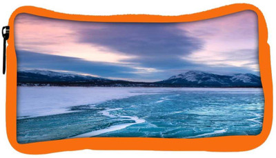 

Snoogg Eco Friendly Canvas Nature Frozen Sea Designer Student Pen Pencil Case Coin Purse Pouch Cosmetic Makeup Bag (ORANGE) Pouch(Multicolor)