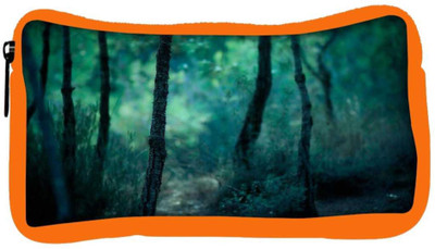 

Snoogg Eco Friendly Canvas Thin Branch Tree Designer Student Pen Pencil Case Coin Purse Pouch Cosmetic Makeup Bag (ORANGE) Pouch(Multicolor)