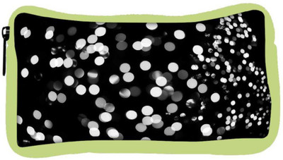 

Snoogg Eco Friendly Canvas Black And White Spots Designer Student Pen Pencil Case Coin Purse Pouch Cosmetic Makeup Bag (GREEN) Pouch(Multicolor)