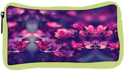 

Snoogg Eco Friendly Canvas Serene Flowers Student Pen Pencil Case Coin Purse Pouch Cosmetic Makeup Bag (GREEN) Pouch(Multicolor)