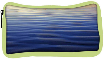 

Snoogg Eco Friendly Canvas Beach Surface Texture Student Pen Pencil Case Coin Purse Pouch Cosmetic Makeup Bag (GREEN) Pouch(Multicolor)
