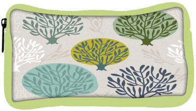 

Snoogg Eco Friendly Canvas Abstract Trees Designer Student Pen Pencil Case Coin Purse Pouch Cosmetic Makeup Bag (GREEN) Pouch(Multicolor)