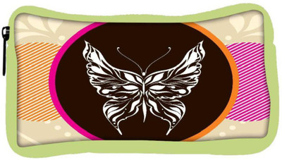 

Snoogg Eco Friendly Canvas Abstract Art001 Student Pen Pencil Case Coin Purse Pouch Cosmetic Makeup Bag (GREEN) Pouch(Multicolor)