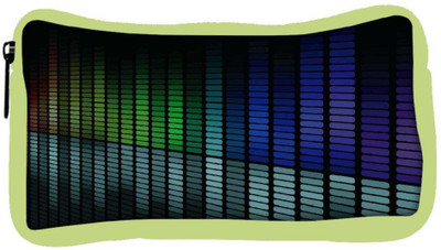 

Snoogg Eco Friendly Canvas Blue And Green Design Designer Student Pen Pencil Case Coin Purse Pouch Cosmetic Makeup Bag (GREEN) Pouch(Multicolor)