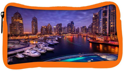 

Snoogg Eco Friendly Canvas Lake View At Night Designer Student Pen Pencil Case Coin Purse Pouch Cosmetic Makeup Bag (ORANGE) Pouch(Multicolor)