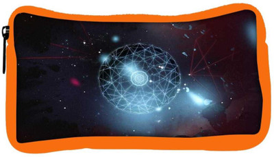 

Snoogg Eco Friendly Canvas Nebula Spectrum Student Pen Pencil Case Coin Purse Pouch Cosmetic Makeup Bag (ORANGE) Pouch(Multicolor)