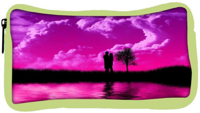 

Snoogg Eco Friendly Canvas Loving Couple Designer Student Pen Pencil Case Coin Purse Pouch Cosmetic Makeup Bag (GREEN) Pouch(Multicolor)