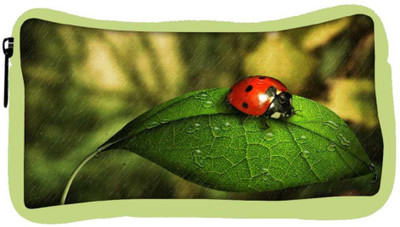 

Snoogg Eco Friendly Canvas Beatel And White Flower Designer Student Pen Pencil Case Coin Purse Pouch Cosmetic Makeup Bag (GREEN) Pouch(Multicolor)