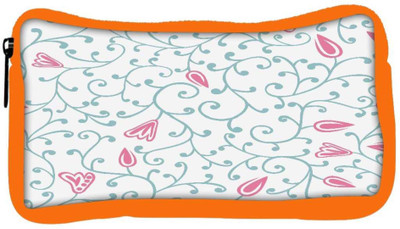 

Snoogg Eco Friendly Canvas Pink Flower Designer Student Pen Pencil Case Coin Purse Pouch Cosmetic Makeup Bag (ORANGE) Pouch(Multicolor)