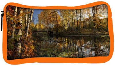 

Snoogg Eco Friendly Canvas Trees In Forest Designer Student Pen Pencil Case Coin Purse Pouch Cosmetic Makeup Bag (ORANGE) Pouch(Multicolor)