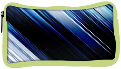 

Snoogg Eco Friendly Canvas Blue And Grey Pattern Design Designer Student Pen Pencil Case Coin Purse Pouch Cosmetic Makeup Bag (GREEN) Pouch(Multicolor)