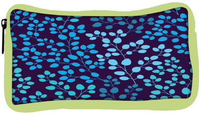 

Snoogg Eco Friendly Canvas Blue Leaves Designer Student Pen Pencil Case Coin Purse Pouch Cosmetic Makeup Bag (GREEN) Pouch(Multicolor)