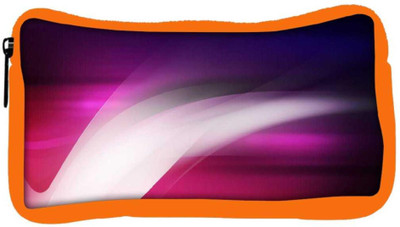 

Snoogg Eco Friendly Canvas Abstract Purple Smoke Designer Student Pen Pencil Case Coin Purse Pouch Cosmetic Makeup Bag (ORANGE) Pouch(Multicolor)