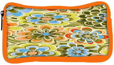 

Snoogg Eco Friendly Canvas Yellow Flower Pattern 2478 Student Pen Pencil Case Coin Purse Pouch Cosmetic Makeup Bag (ORANGE) Pouch(Multicolor)