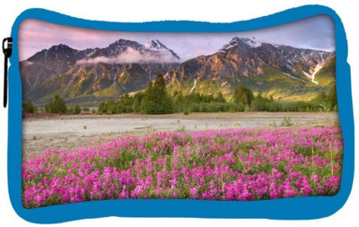 

Snoogg Eco Friendly Canvas Pink Flowers Designer Student Pen Pencil Case Coin Purse Pouch Cosmetic Makeup Bag (BLUE) Pouch(Multicolor)