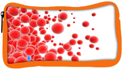 

Snoogg Eco Friendly Canvas Red Spots Designer Student Pen Pencil Case Coin Purse Pouch Cosmetic Makeup Bag (ORANGE) Pouch(Multicolor)