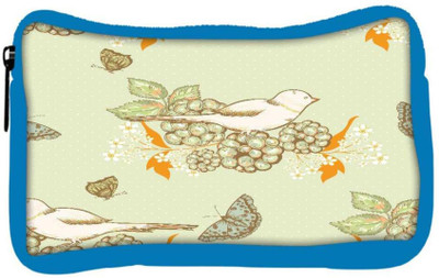 

Snoogg Eco Friendly Canvas White Bird Designer Student Pen Pencil Case Coin Purse Pouch Cosmetic Makeup Bag (BLUE) Pouch(Multicolor)