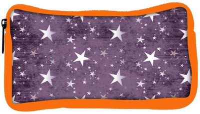 

Snoogg Eco Friendly Canvas Multiplr Grey Stars Designer Student Pen Pencil Case Coin Purse Pouch Cosmetic Makeup Bag (ORANGE) Pouch(Multicolor)