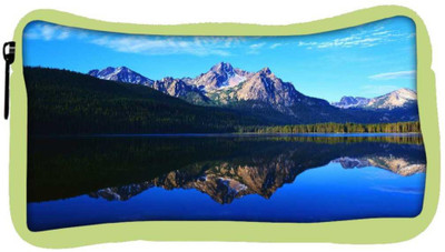 

Snoogg Eco Friendly Canvas Mirror Image Of Mountain Designer Student Pen Pencil Case Coin Purse Pouch Cosmetic Makeup Bag (GREEN) Pouch(Multicolor)