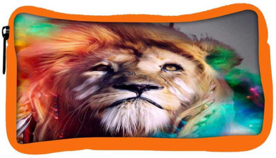 

Snoogg Eco Friendly Canvas Colorful Lion 2770 Student Pen Pencil Case Coin Purse Pouch Cosmetic Makeup Bag (ORANGE) Pouch(Multicolor)