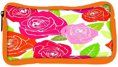 

Snoogg Eco Friendly Canvas Dark Color Roses Designer Student Pen Pencil Case Coin Purse Pouch Cosmetic Makeup Bag (ORANGE) Pouch(Multicolor)