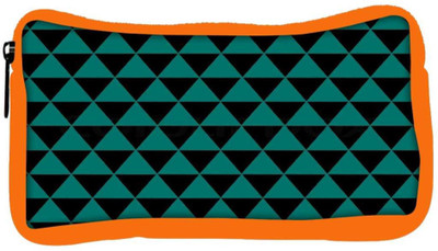

Snoogg Eco Friendly Canvas Traingle Psyche Pattern Student Pen Pencil Case Coin Purse Pouch Cosmetic Makeup Bag (ORANGE) Pouch(Multicolor)