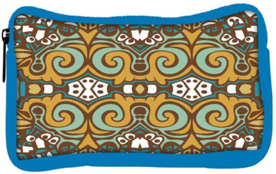 

Snoogg Eco Friendly Canvas Abstract Pattern Multicolor Design Designer Student Pen Pencil Case Coin Purse Pouch Cosmetic Makeup Bag (BLUE) Pouch(Multicolor)