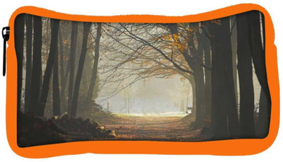 

Snoogg Eco Friendly Canvas Dense Pathway Designer Student Pen Pencil Case Coin Purse Pouch Cosmetic Makeup Bag (ORANGE) Pouch(Multicolor)