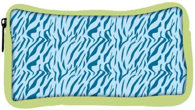 

Snoogg Eco Friendly Canvas Abstract White Pattern Blue Designer Student Pen Pencil Case Coin Purse Pouch Cosmetic Makeup Bag (GREEN) Pouch(Multicolor)