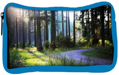 

Snoogg Eco Friendly Canvas Road In Forest Designer Student Pen Pencil Case Coin Purse Pouch Cosmetic Makeup Bag (BLUE) Pouch(Multicolor)