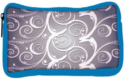 

Snoogg Eco Friendly Canvas Abstract White Grey Pattern Designer Student Pen Pencil Case Coin Purse Pouch Cosmetic Makeup Bag (BLUE) Pouch(Multicolor)