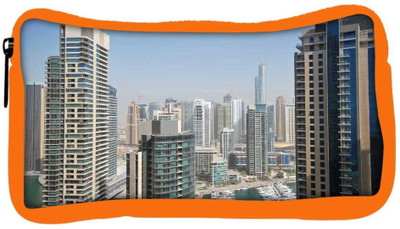 

Snoogg Eco Friendly Canvas Tall Buildings Designer Student Pen Pencil Case Coin Purse Pouch Cosmetic Makeup Bag (ORANGE) Pouch(Multicolor)