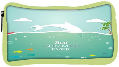

Snoogg Eco Friendly Canvas Summer Vector Illustration With Fishes Clouds Sun Palm Trees Sea Islandsky Student Pen Pencil Case Coin Purse Pouch Cosmetic Makeup Bag (GREEN) Pouch(Multicolor)
