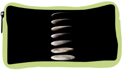 

Snoogg Eco Friendly Canvas Earth Eclipse Student Pen Pencil Case Coin Purse Pouch Cosmetic Makeup Bag (GREEN) Pouch(Multicolor)
