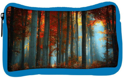 

Snoogg Eco Friendly Canvas Abstract Red Forest Designer Student Pen Pencil Case Coin Purse Pouch Cosmetic Makeup Bag (BLUE) Pouch(Multicolor)