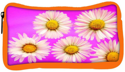 

Snoogg Eco Friendly Canvas Daisies Student Pen Pencil Case Coin Purse Pouch Cosmetic Makeup Bag (ORANGE) Pouch(Multicolor)