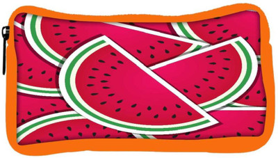 

Snoogg Eco Friendly Canvas Watermelon Wedge Background Card In Vector Format Student Pen Pencil Case Coin Purse Pouch Cosmetic Makeup Bag (ORANGE) Pouch(Multicolor)