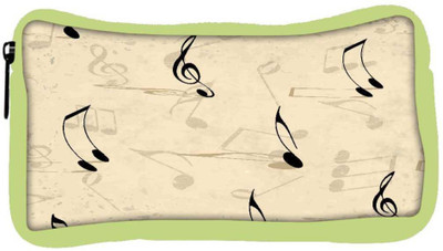 

Snoogg Eco Friendly Canvas Music Strings Designer Student Pen Pencil Case Coin Purse Pouch Cosmetic Makeup Bag (GREEN) Pouch(Multicolor)